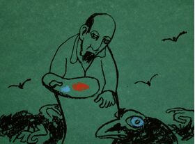 Avtoportret s paleto