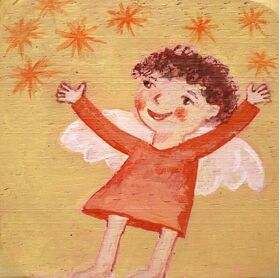 (7) Angel, 2025 - 11 x 11 cm