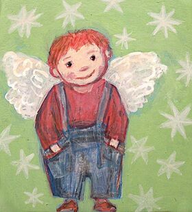 (5) Angel, 2025 - 10,5 x 9,5 cm